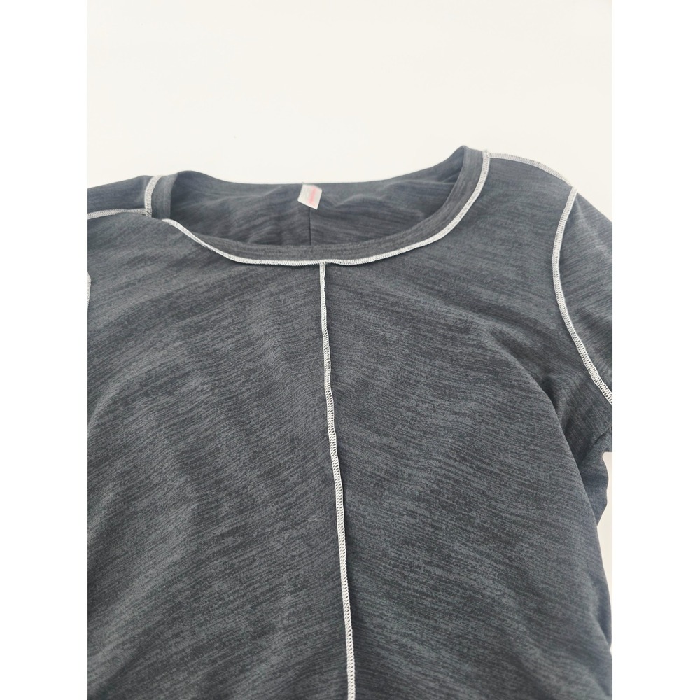 Free People FP Movement Right On Run Long Sleeve Shirt Black Size XSmall XS - Picture 2 of 8